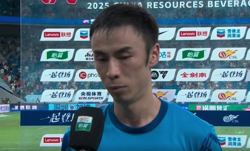 张煜东:上半场丢了两个不该丢的球,困难局面下大家没有放弃